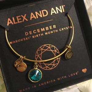New in Box Alex and Ani December Bangle